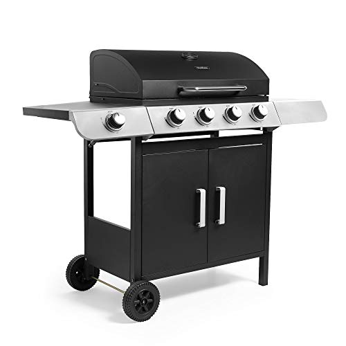 VonHaus Gas BBQ, 4+1 Burner Gas Barbecue